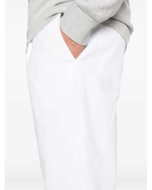 Pantalones con pinzas Eleventy de hombre de color White