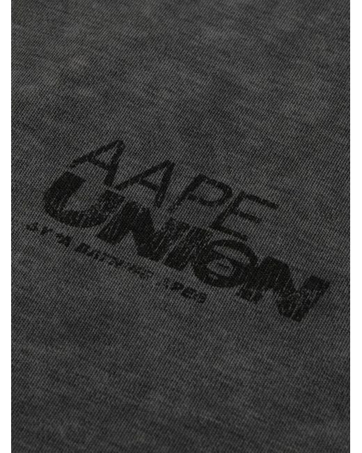 Aape By A Bathing Ape Black T-Shirt À Logo for men