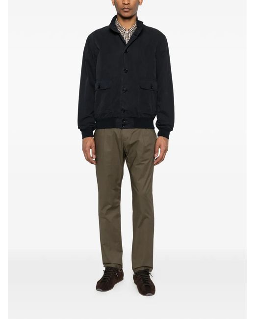Aspesi Blue Front-Pocket Jacket for men