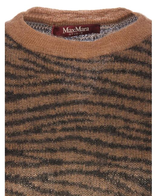 Max Mara Brown Abadan Sweater