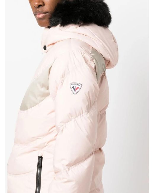 Rossignol Pink Signature Down Ski Jacket