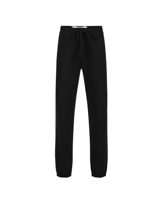 Iceberg Black Drawstring Elasticated Track Pants for men