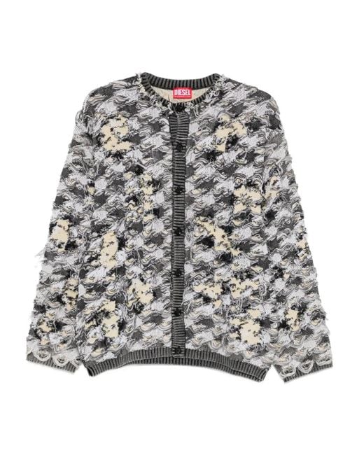 DIESEL K-Valbor Cardigan in Gray für Herren