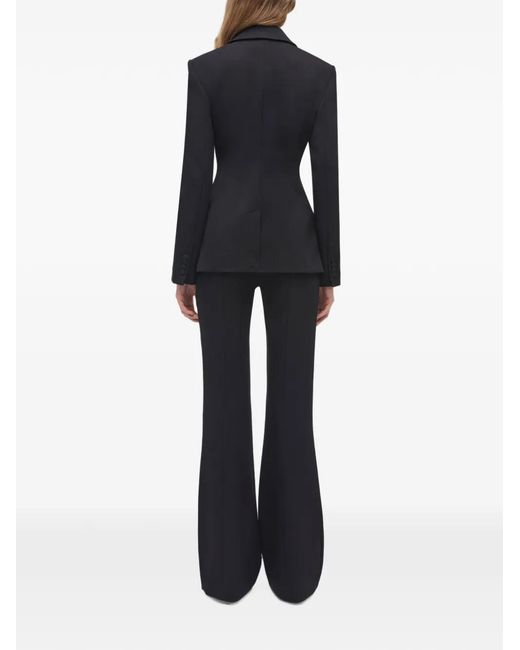 Jonathan Simkhai Black Meyers Twill Blazer