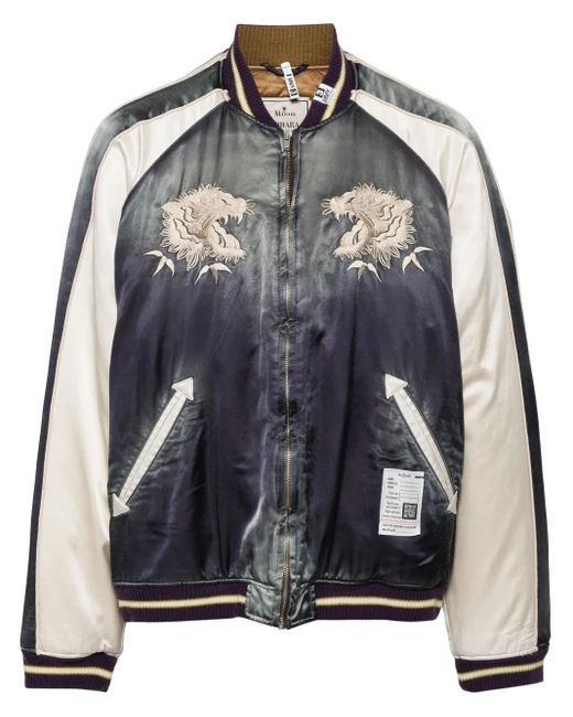 Maison Mihara Yasuhiro Blue Souvenir Jacket for men