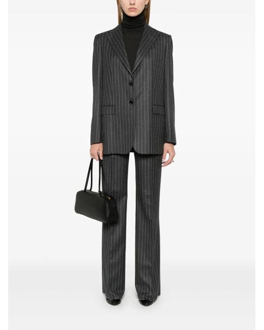 Max Mara Black Cashmere Turtle-Neck Sweater