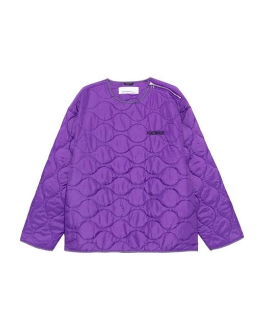 Plumífero con cremallera Oamc Peacemaker de hombre de color Purple