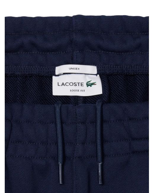 Lacoste Blue Elasticated-Waistband Track Pants