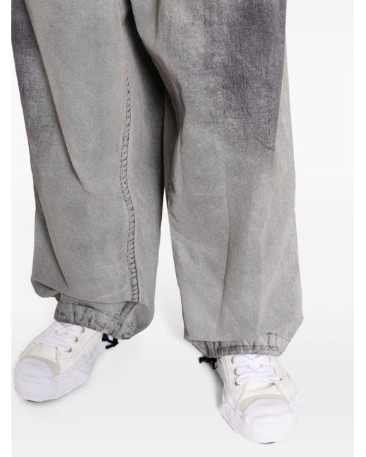 Maison Mihara Yasuhiro Gray Wide-leg Trousers for men