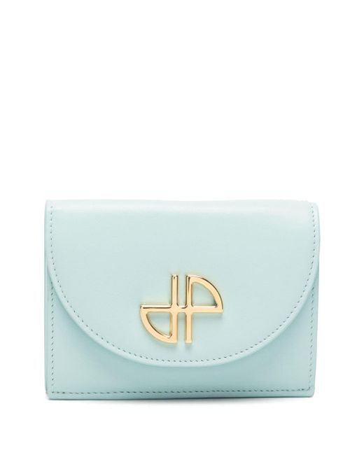 Patou Blue Jp Leather Wallet
