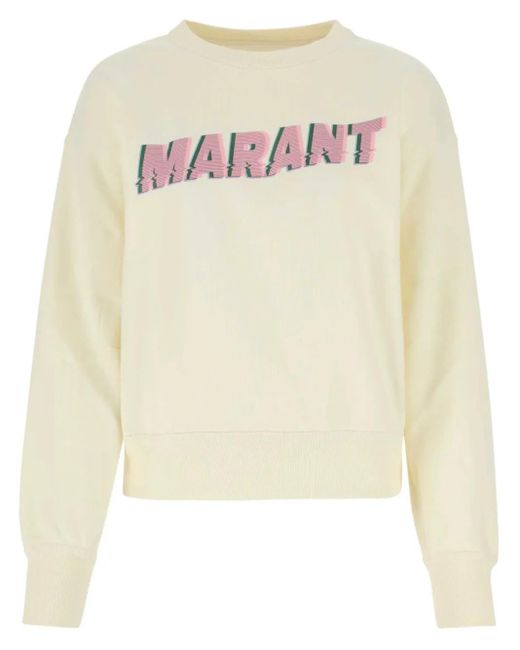 Isabel Marant White Mobyli Sweatshirt