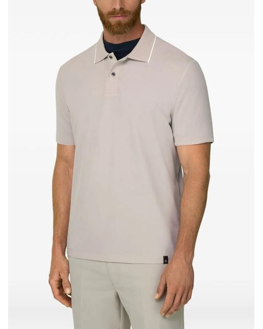Boggi Gray Polo for men