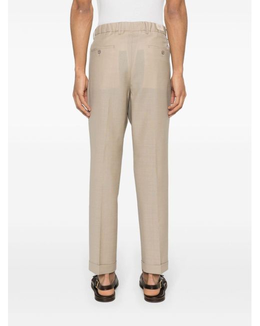 Pantalon ample à logo en jacquard Briglia 1949 pour homme en coloris Natural