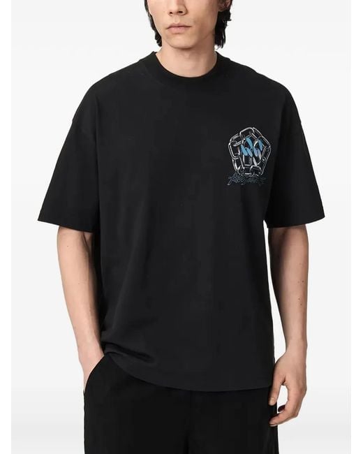 AllSaints Black Affix T-Shirt for men