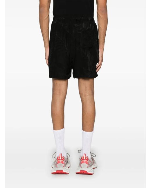 メンズ Balenciaga テクスチャード ショートパンツ Black