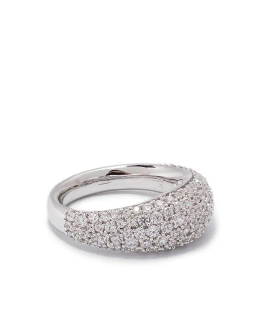 Swarovski Sublima ドーム リング White