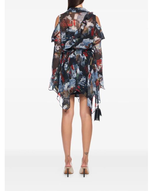 Off-White c/o Virgil Abloh Blue Dresses