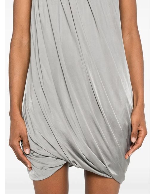 the attico grey dress THE ATTICO