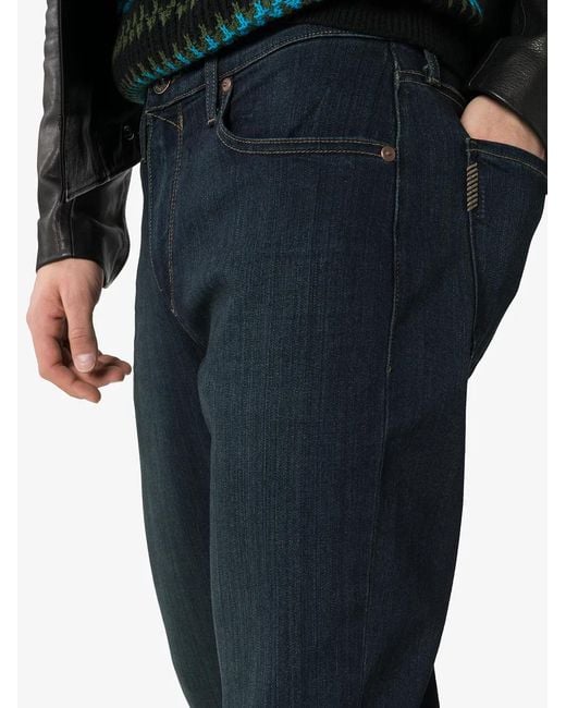 PAIGE Blue Normandie Straight Leg Jeans for men