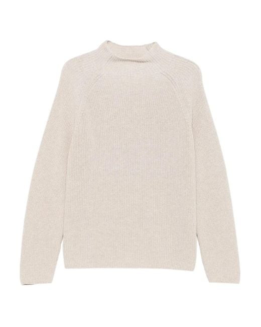 Marc O' Polo Trui Met Hoge Hals in het White