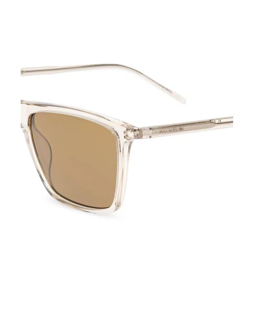 Saint Laurent Natural Sl 668 Rectangle-Frame Sunglasses for men