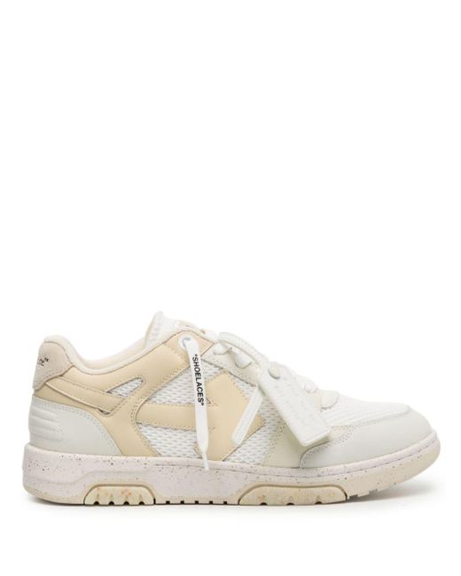 Off-White c/o Virgil Abloh White Slim Out Of Office Sneakers for men