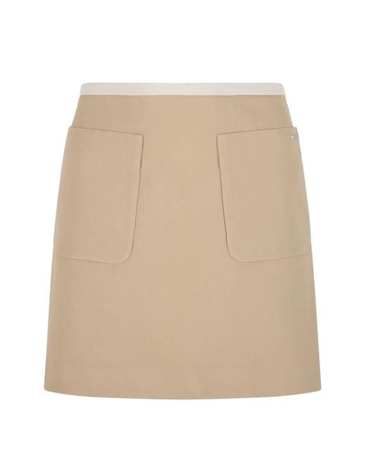 Maison Kitsuné Natural Pocket Skirt