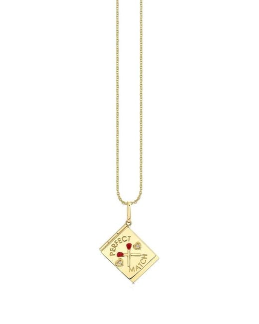 Sydney Evan Metallic 14Ct Perfect Match Locket Diamond Necklace