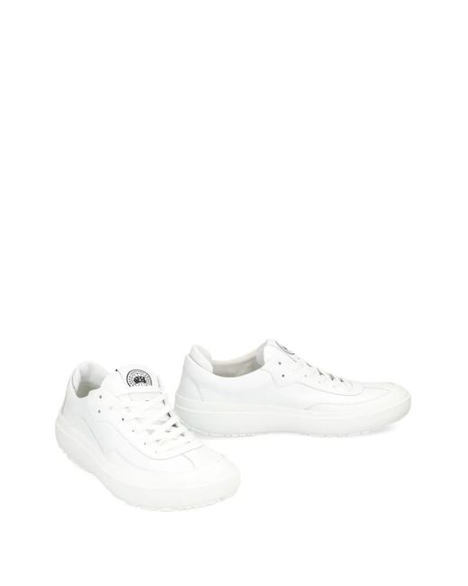 Canada Goose White Ossington Low-Top Sneakers for men