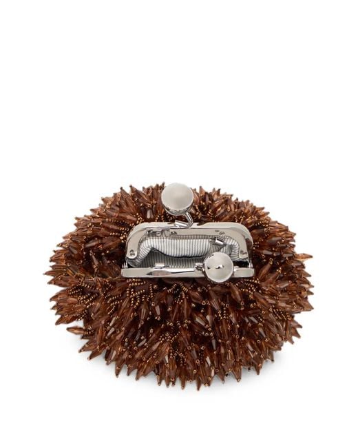 Weekend by Maxmara White Nano Pasticcino Bag With Gemstones