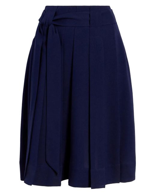 Proenza Schouler Jess ベルテッド スカート Blue