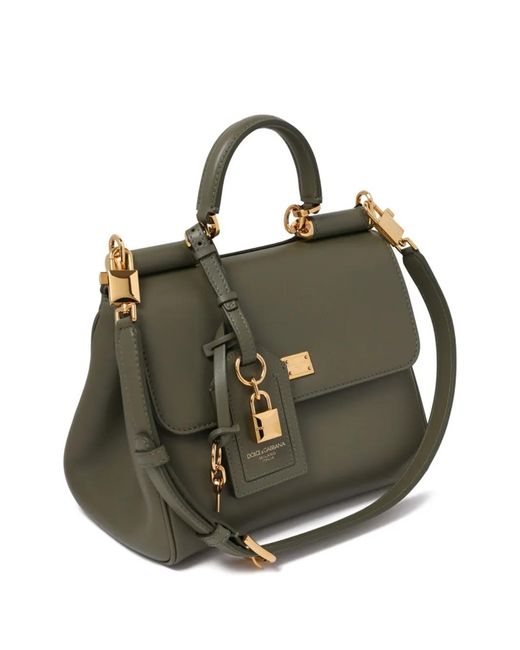 Dolce & Gabbana Green My Sicily Handbag