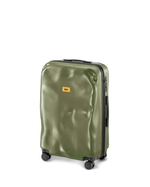 Crash Baggage Green Crumpled Effect Holdall