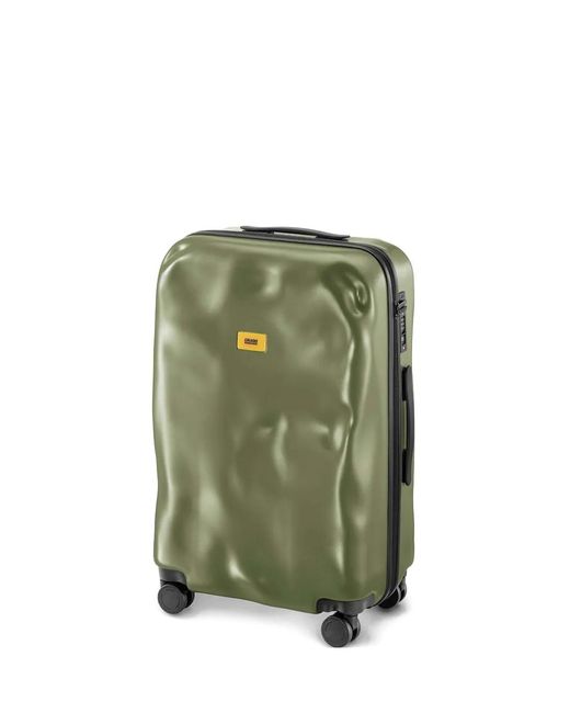 Crash Baggage Green Crumpled Effect Holdall