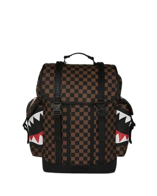 Sprayground Black Sawtooh Sharks for men