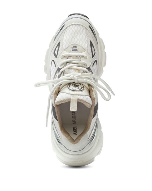 Baskets Marathon Runner à design à empiècements Axel Arigato en coloris White