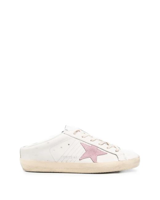 Golden Goose Deluxe Brand White Super-Star Sneakers