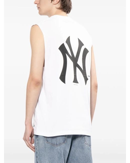KTZ White Sleeveless Top for men
