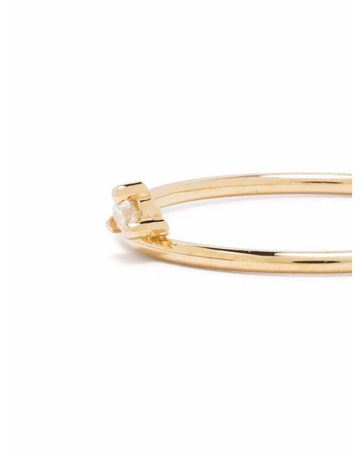 Mizuki White 14Kt Single Diamond Ring