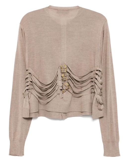 Undercover Natural Button-Up Cardigan
