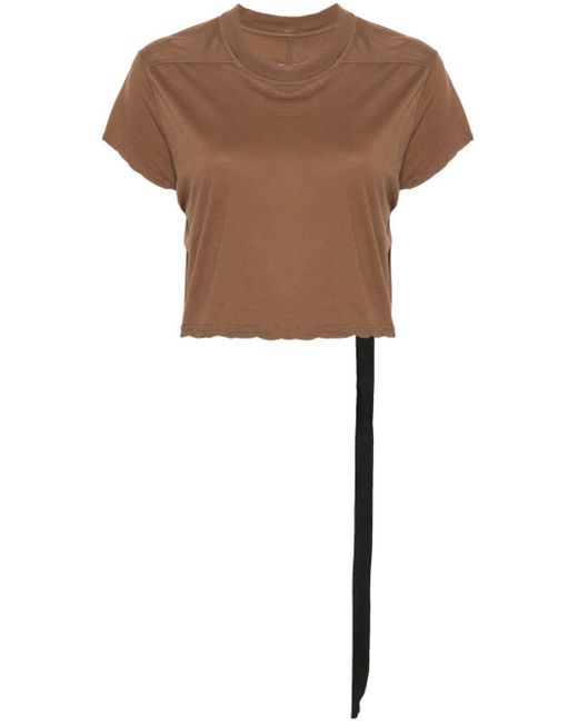 T-shirt Level T en coton Rick Owens en coloris Brown