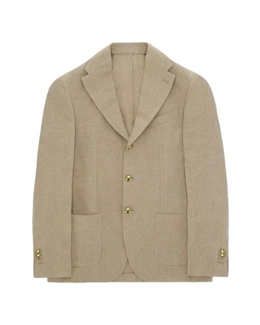 Fortela Natural Mag Patch-Pocket Blazer for men