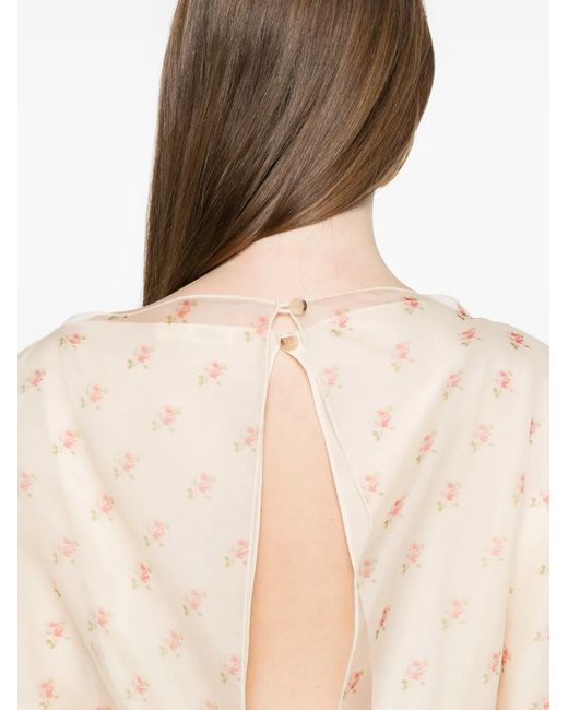Khaite White Erin Mini Dress