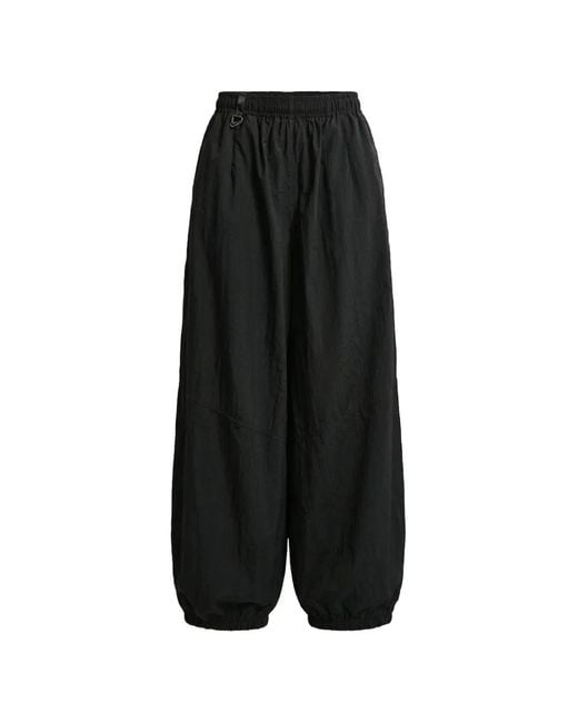 Nike Black Elasticated-Cuff Track Pants