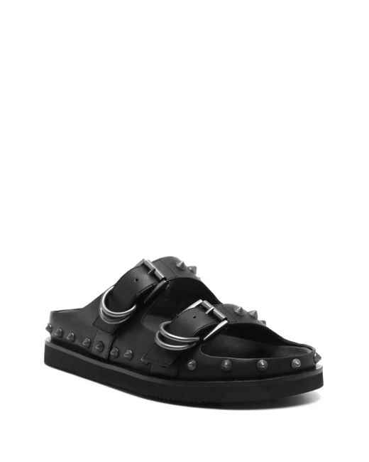 Ash Black Urus Sandals