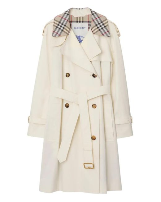 Gabardina Castleford Burberry de color Natural