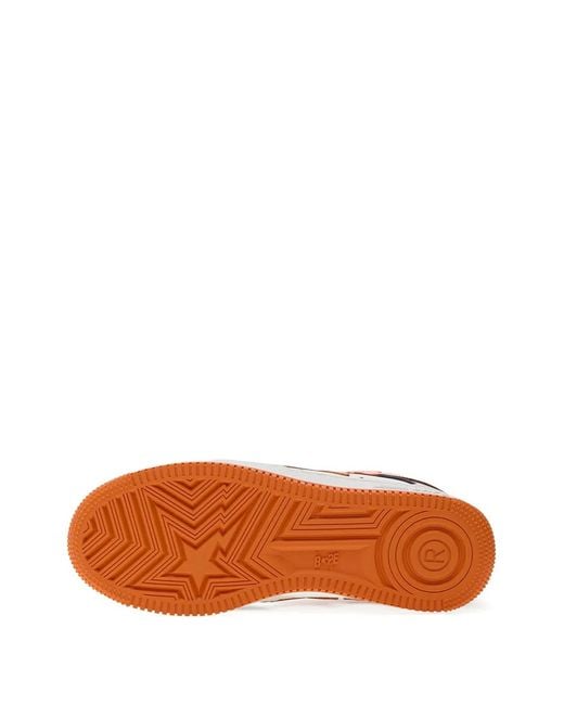 A Bathing Ape Blue Star-Lightning Bolt Sneakers for men