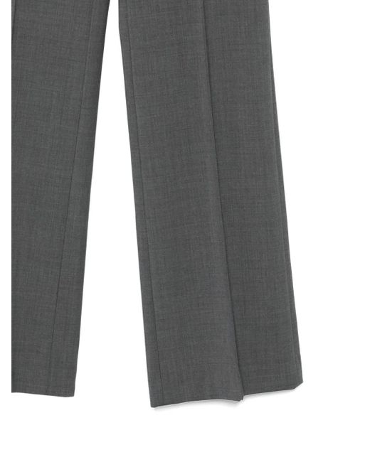 GIUSEPPE DI MORABITO Gray Wool Trousers