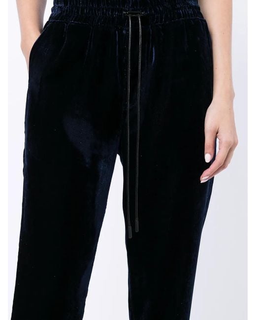 RTA Pyjamabroek Met Fluwelen-Effect in het Black