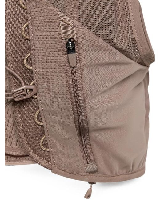 Adidas Brown Terrex Xperior Mesh-Panel Vest